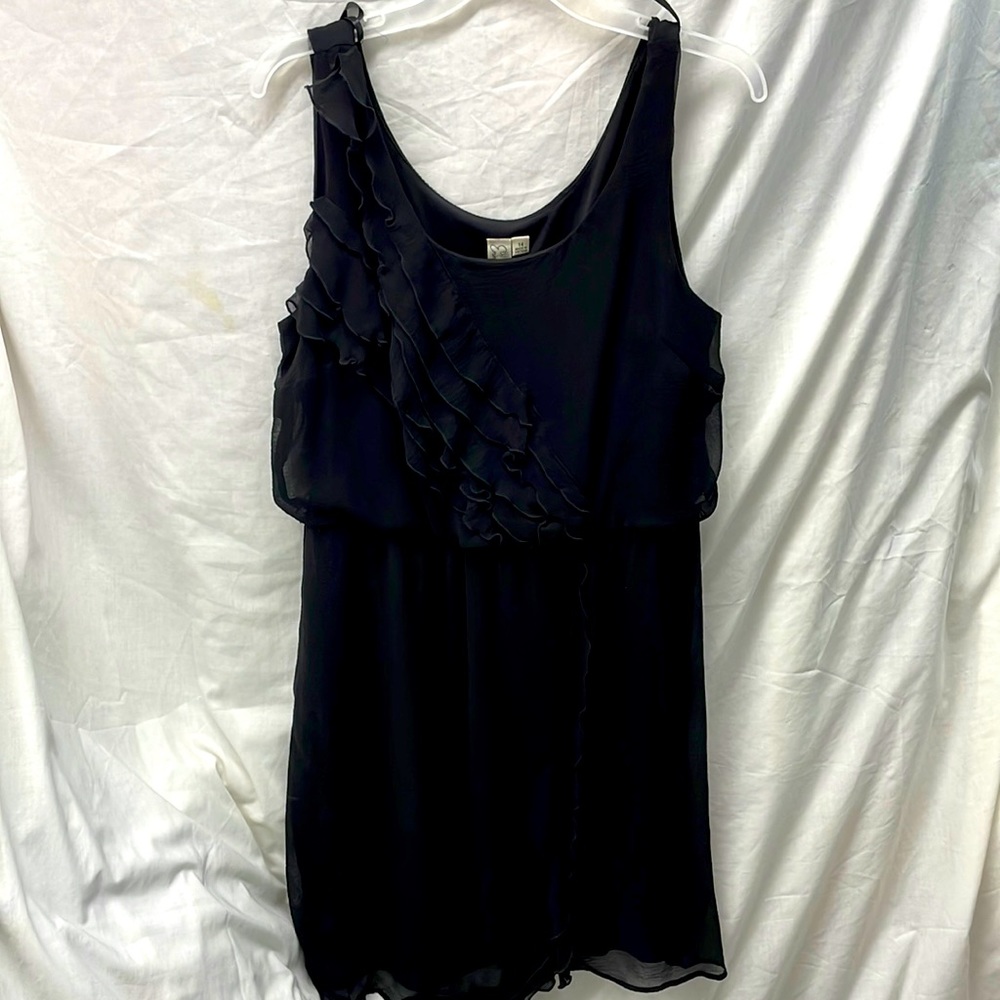 Emma & Michele new NWT Lacey ruffled lined dress sz 14